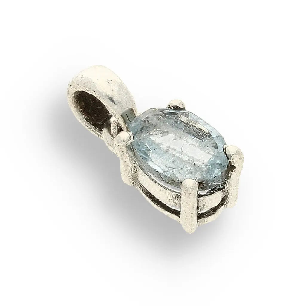 Get your Aquamarine "Ocean Serenity" Sterling Silver Necklace online now or in store at Forever Gems in Franschhoek, South Africa