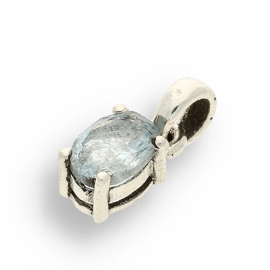 Get your Aquamarine "Ocean Serenity" Sterling Silver Necklace online now or in store at Forever Gems in Franschhoek, South Africa