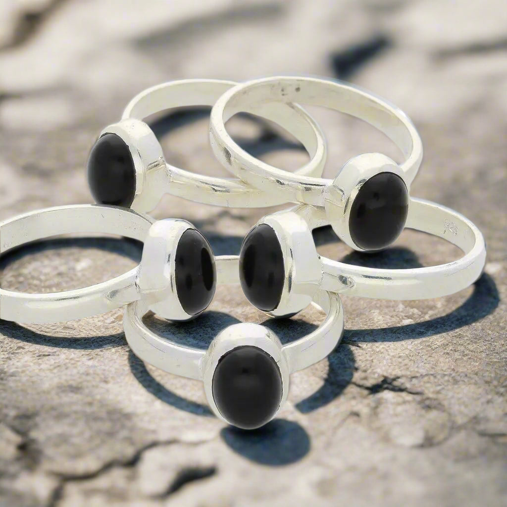 Get your Black Onyx Ring – Strength, Confidence & Timeless Elegance online now or in store at Forever Gems in Franschhoek, South Africa