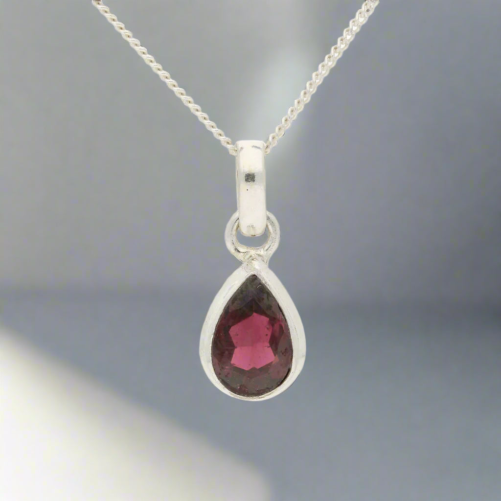 Get your Celestial Drops Garnet Necklace - Stone of Passion and Strength online now or in store at Forever Gems in Franschhoek, South Africa
