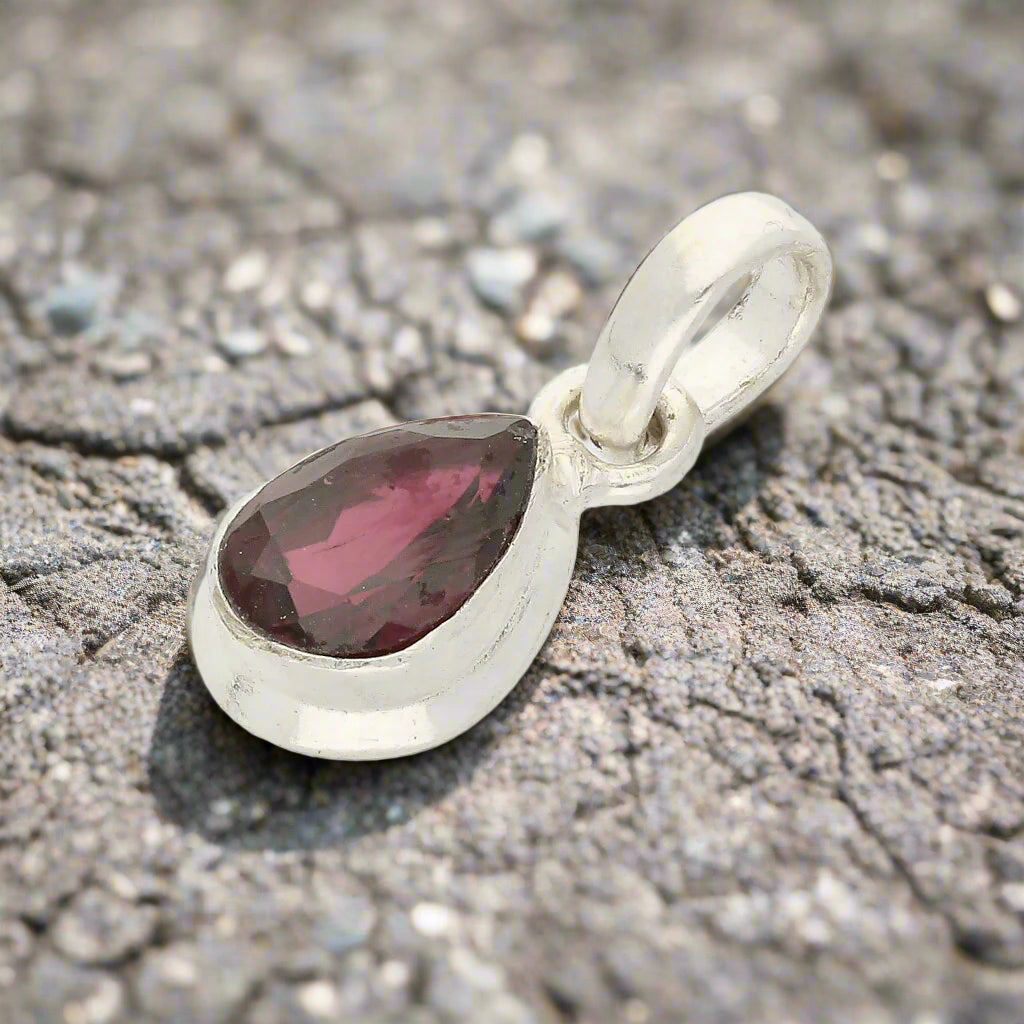 Get your Celestial Drops Garnet Necklace - Stone of Passion and Strength online now or in store at Forever Gems in Franschhoek, South Africa