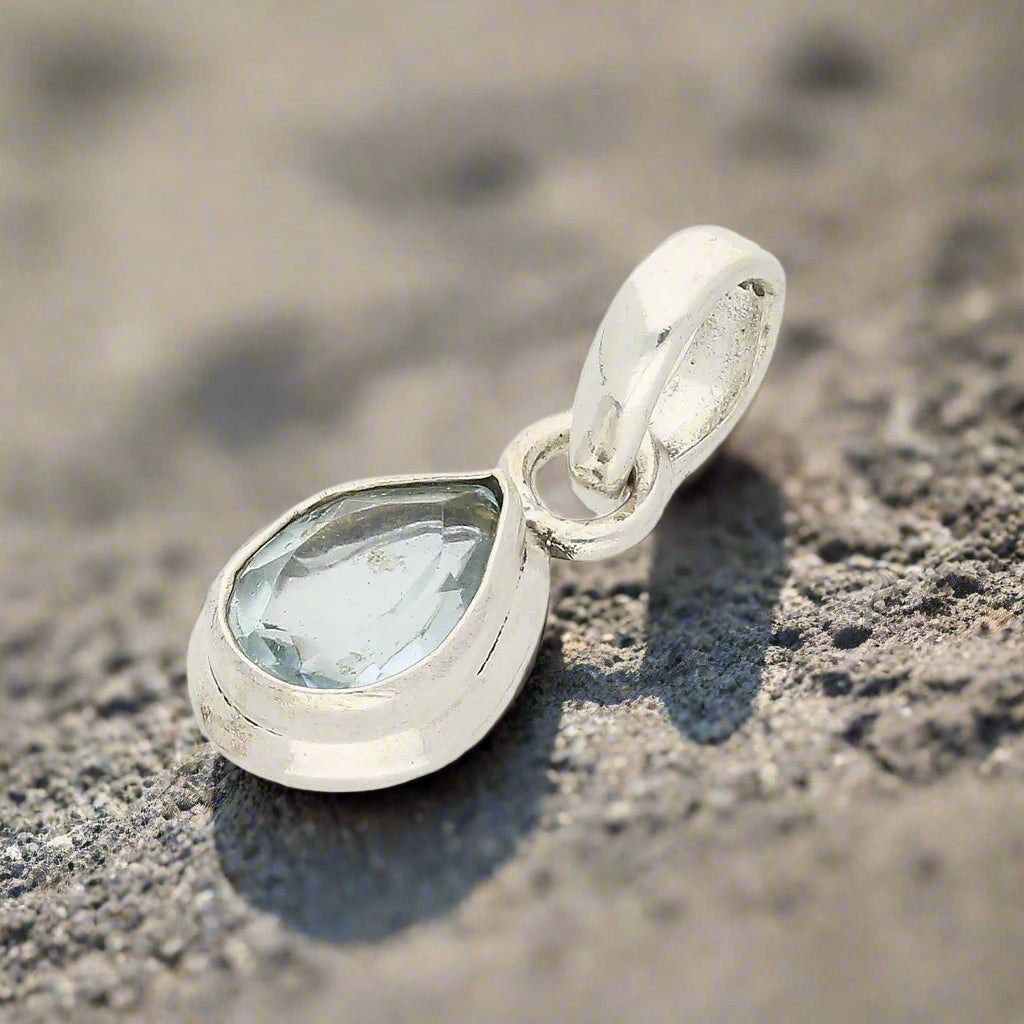 Get your Celestial Drops Blue Topaz Necklace - Stone of Communication and Clarity online now or in store at Forever Gems in Franschhoek, South Africa