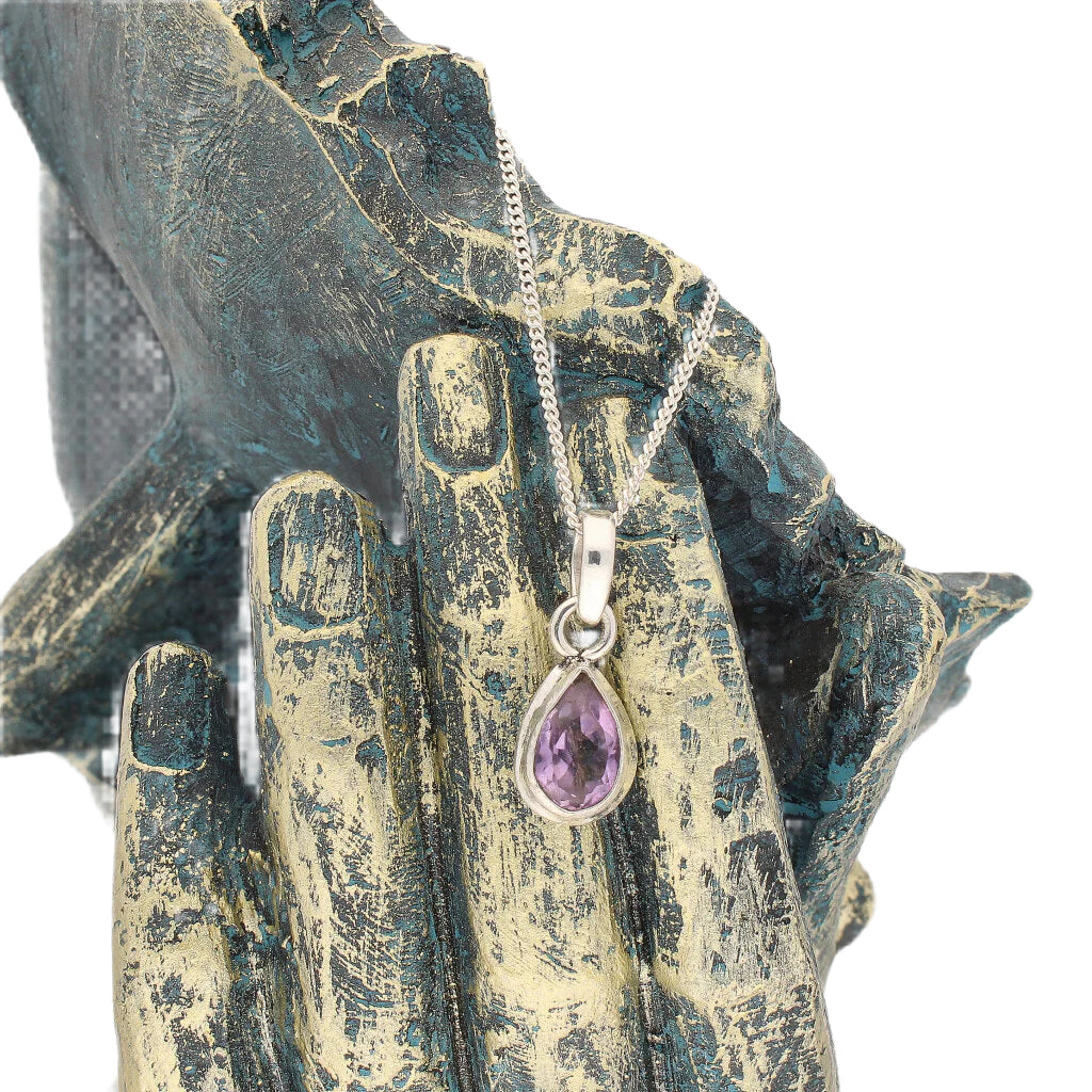 Get your Celestial Drops Amethyst Necklace - Stone of Peace and Spiritual Wisdom online now or in store at Forever Gems in Franschhoek, South Africa