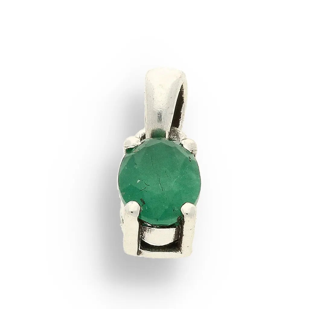 Get your Emerald "Garden of Eden" Sterling Silver Necklace online now or in store at Forever Gems in Franschhoek, South Africa