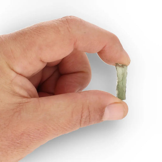 Get your Authentic Moldavite from the Czech Republic Tektite (1.1g) online now or in store at Forever Gems in Franschhoek, South Africa