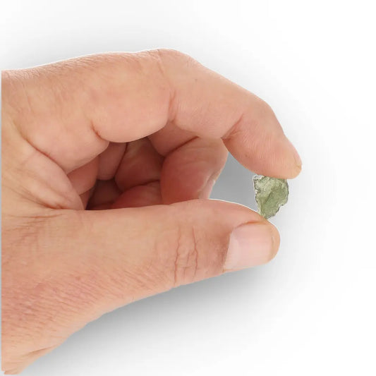 Get your Authentic Moldavite from Czech Republic Meteorite Tektite (0.9g) online now or in store at Forever Gems in Franschhoek, South Africa