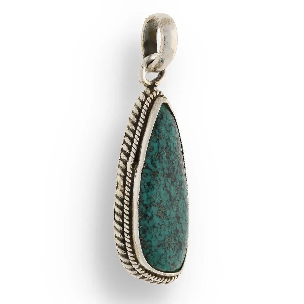 Get your Chrysocolla Sterling Silver Pendant online now or in store at Forever Gems in Franschhoek, South Africa