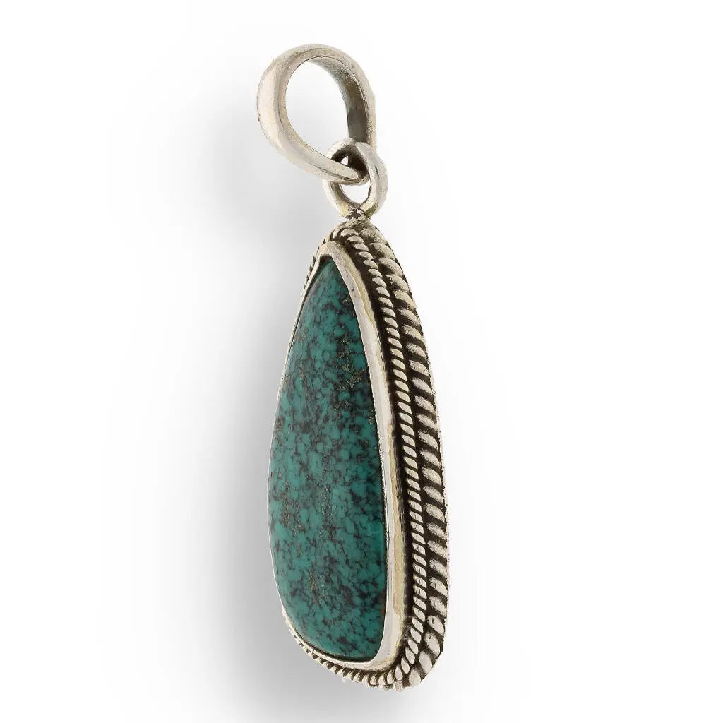Get your Chrysocolla Sterling Silver Pendant online now or in store at Forever Gems in Franschhoek, South Africa