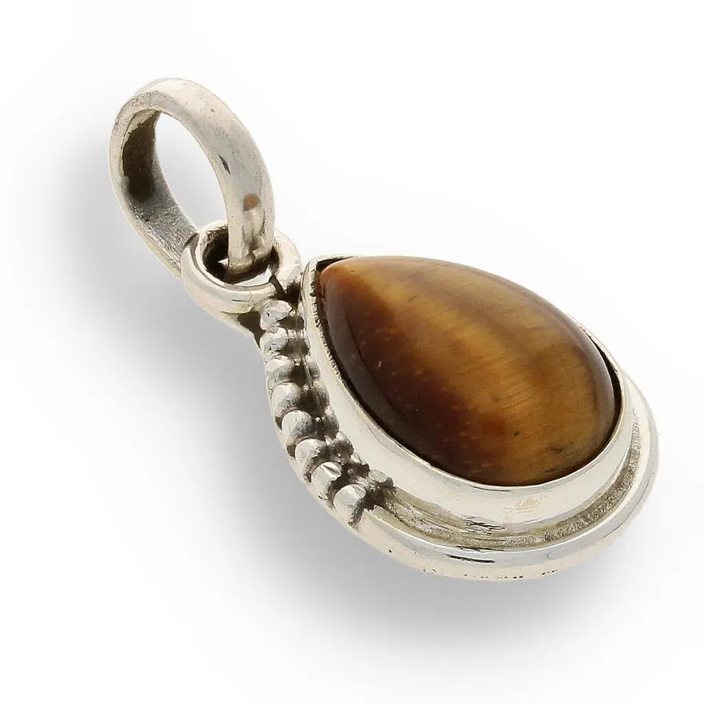 Get your Tigers Eye Sterling Silver Pendant online now or in store at Forever Gems in Franschhoek, South Africa