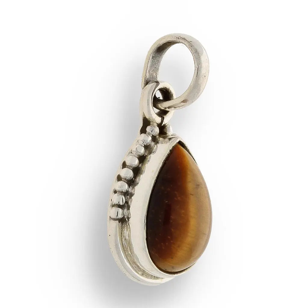 Get your Tigers Eye Sterling Silver Pendant online now or in store at Forever Gems in Franschhoek, South Africa