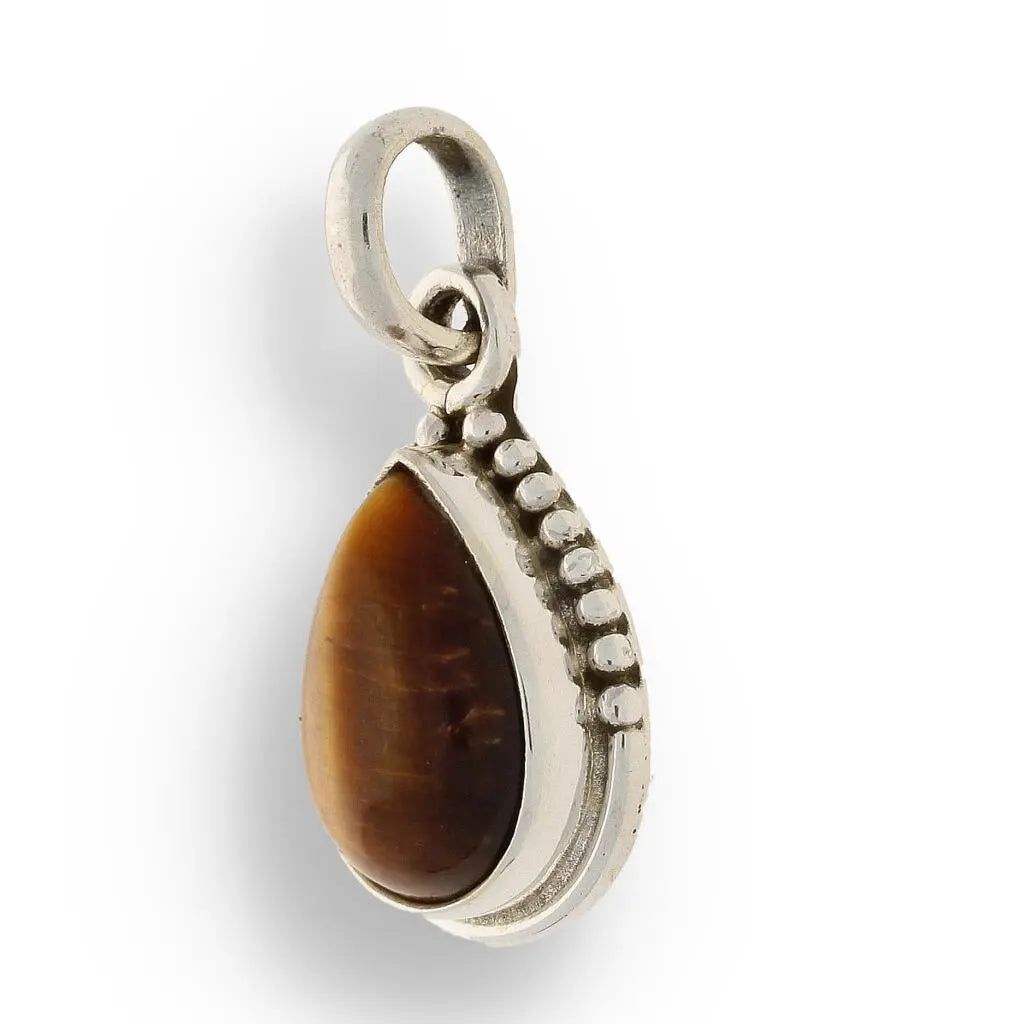 Get your Tigers Eye Sterling Silver Pendant online now or in store at Forever Gems in Franschhoek, South Africa