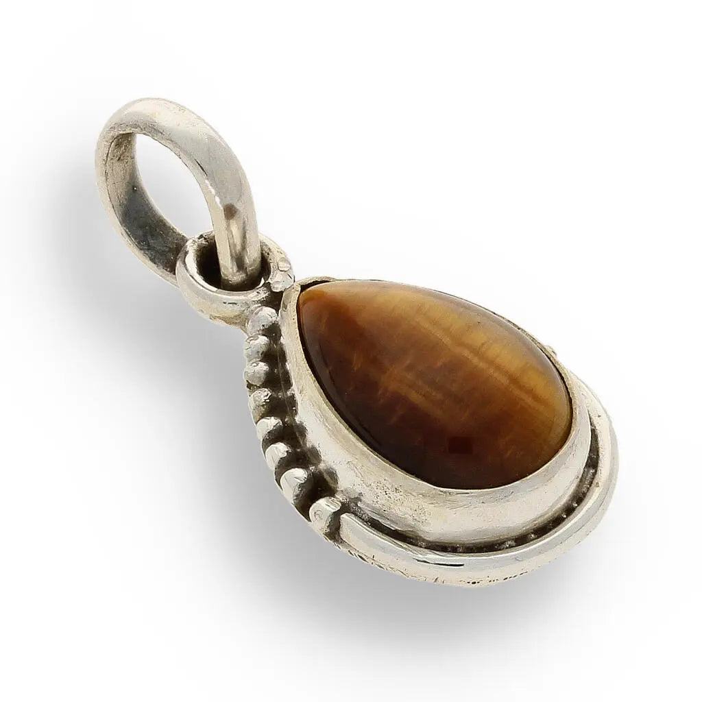 Get your Tigers Eye Sterling Silver Pendant online now or in store at Forever Gems in Franschhoek, South Africa
