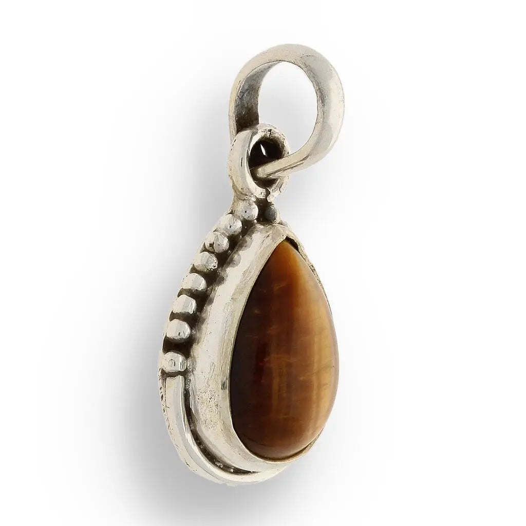 Get your Tigers Eye Sterling Silver Pendant online now or in store at Forever Gems in Franschhoek, South Africa