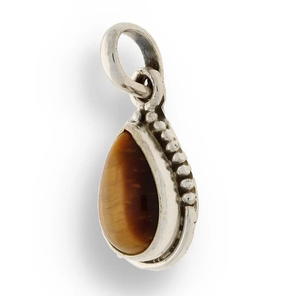 Get your Tigers Eye Sterling Silver Pendant online now or in store at Forever Gems in Franschhoek, South Africa