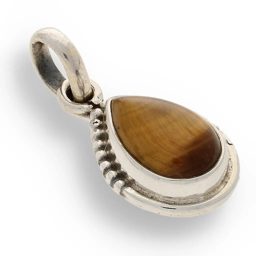 Get your Tigers Eye Sterling Silver Pendant online now or in store at Forever Gems in Franschhoek, South Africa