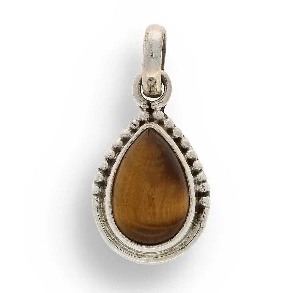 Get your Tigers Eye Sterling Silver Pendant online now or in store at Forever Gems in Franschhoek, South Africa