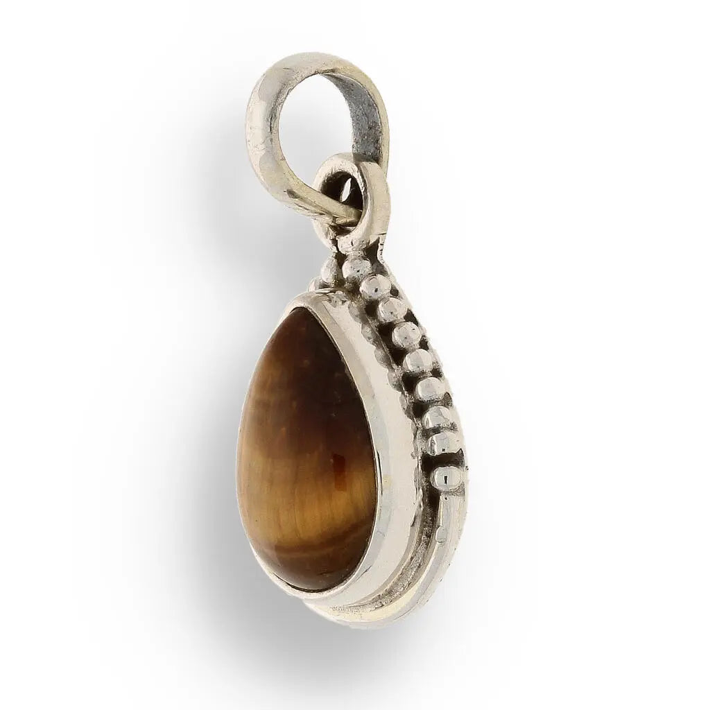 Get your Tigers Eye Sterling Silver Pendant online now or in store at Forever Gems in Franschhoek, South Africa