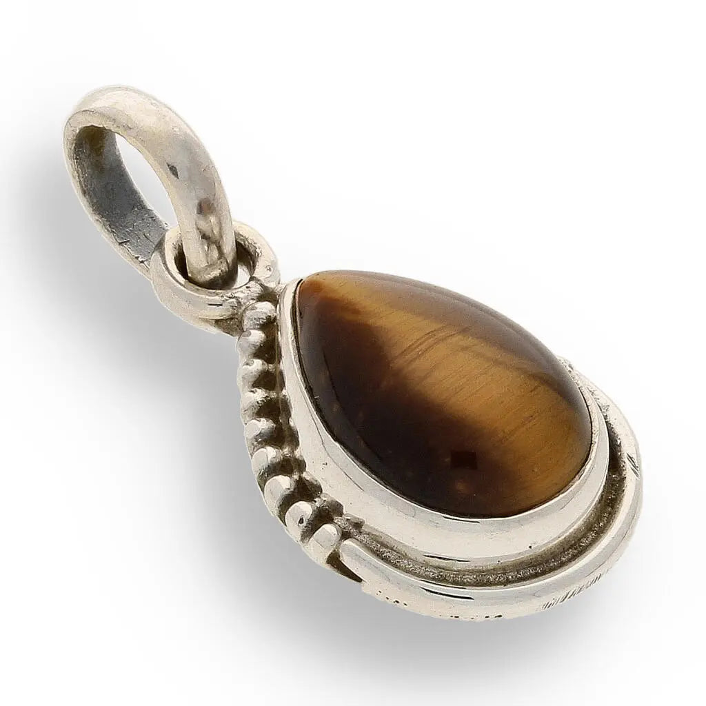 Get your Tigers Eye Sterling Silver Pendant online now or in store at Forever Gems in Franschhoek, South Africa