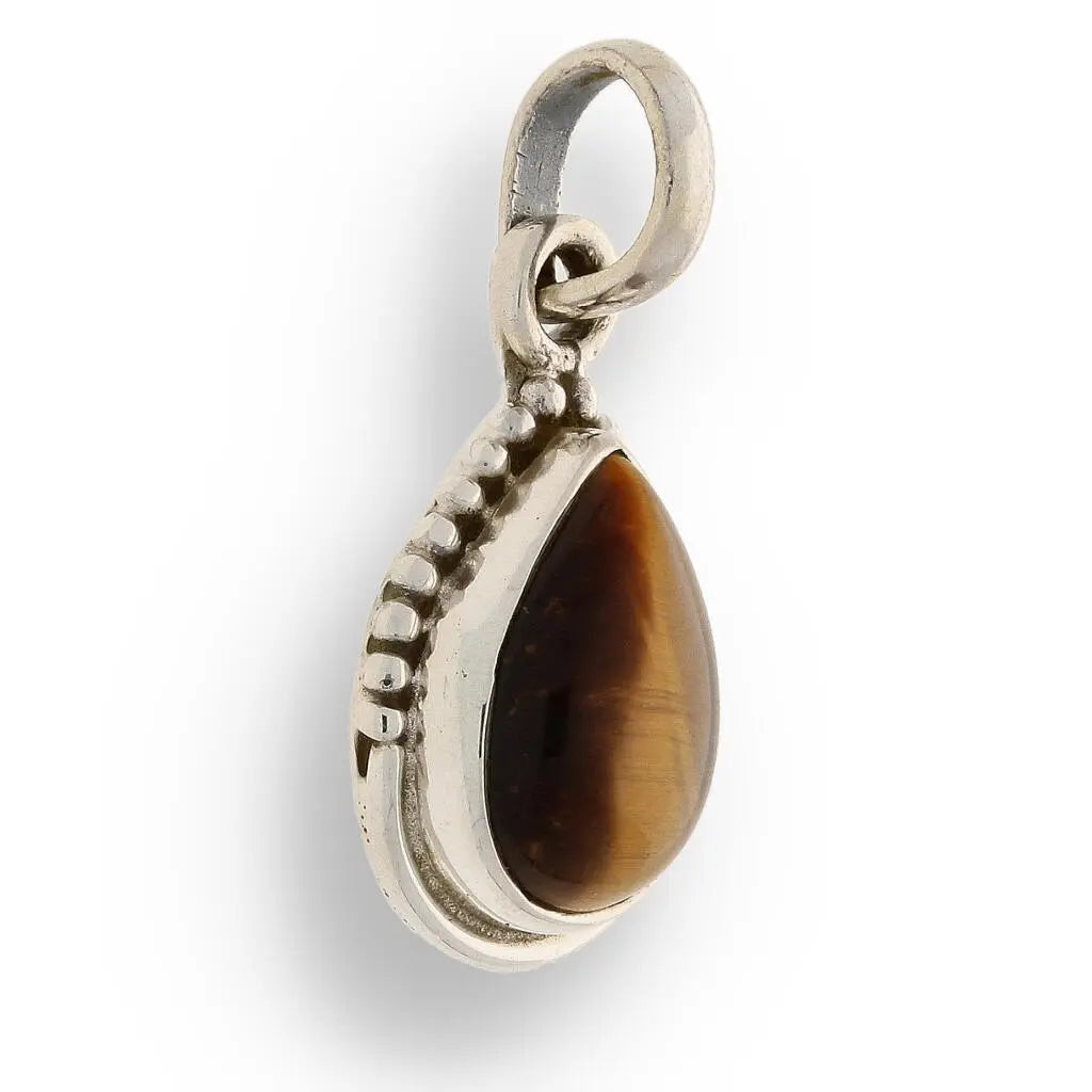 Get your Tigers Eye Sterling Silver Pendant online now or in store at Forever Gems in Franschhoek, South Africa