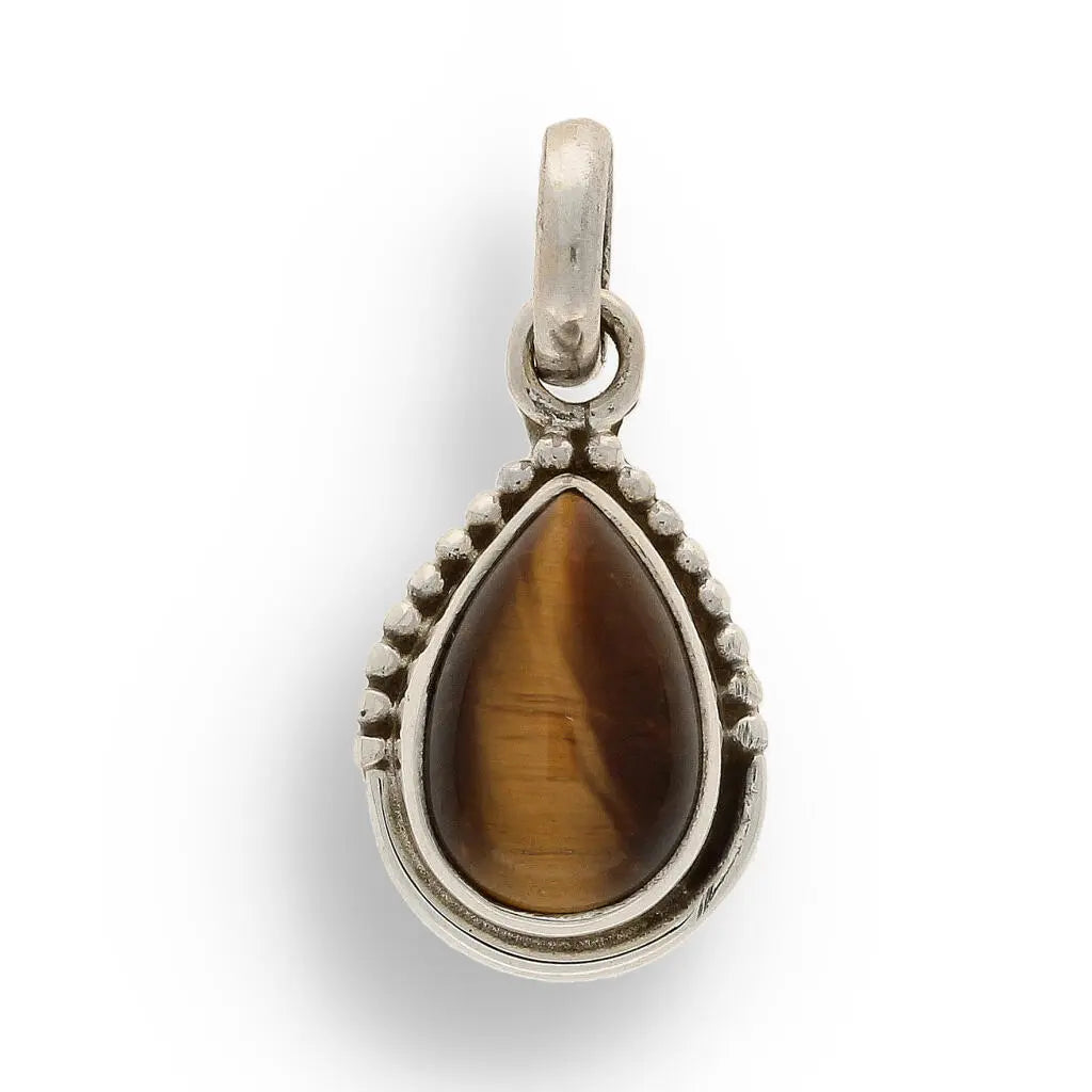 Get your Tigers Eye Sterling Silver Pendant online now or in store at Forever Gems in Franschhoek, South Africa
