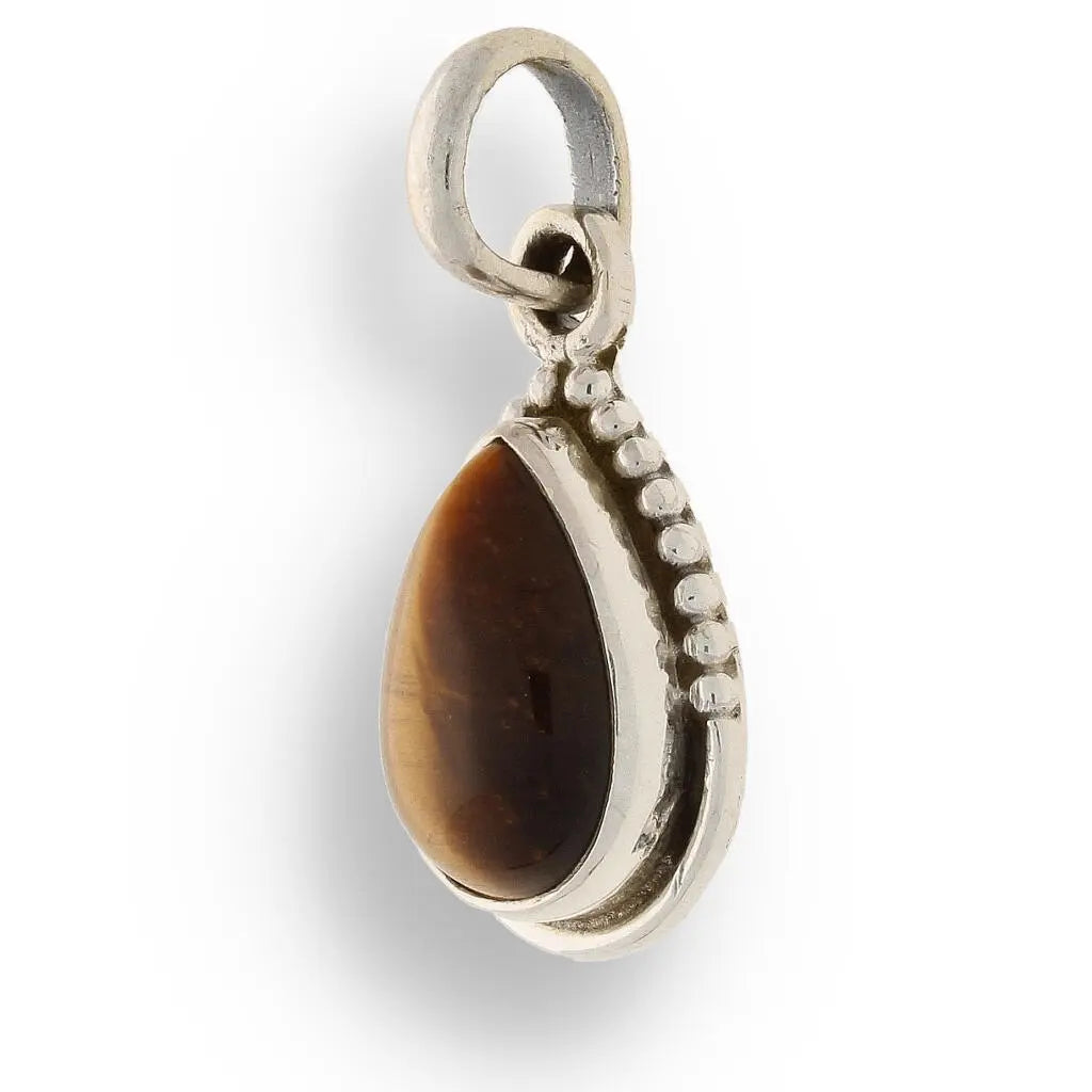 Get your Tigers Eye Sterling Silver Pendant online now or in store at Forever Gems in Franschhoek, South Africa