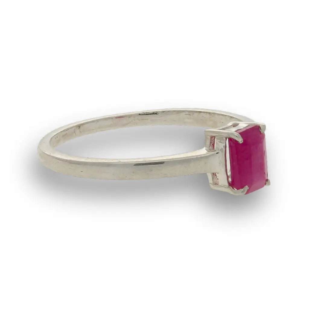 Get your Ignite Your Passion: Natural Ruby Sterling Silver Ring online now or in store at Forever Gems in Franschhoek, South Africa