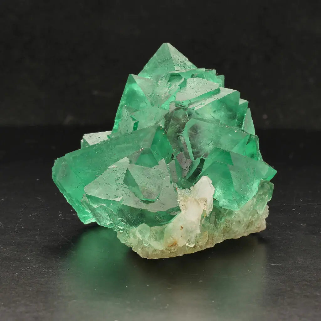 Buy your Rare Riemvasmaak Fluorite with Quartz Crystals online now or in store at Forever Gems in Franschhoek, South Africa