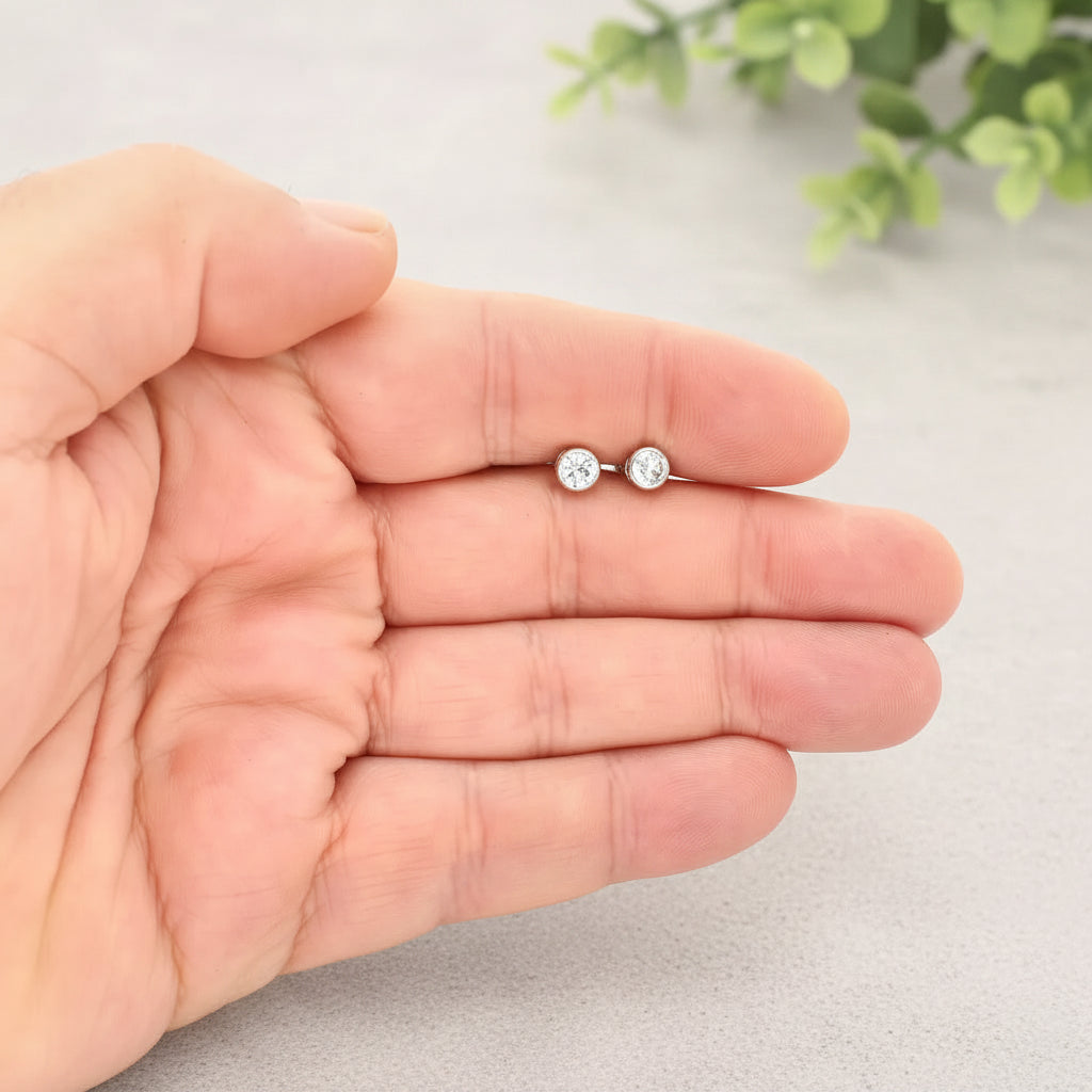 Get your Sterling Silver Blue Topaz Ocean Mist Stud Earrings online now or in store at Forever Gems in Franschhoek, South Africa