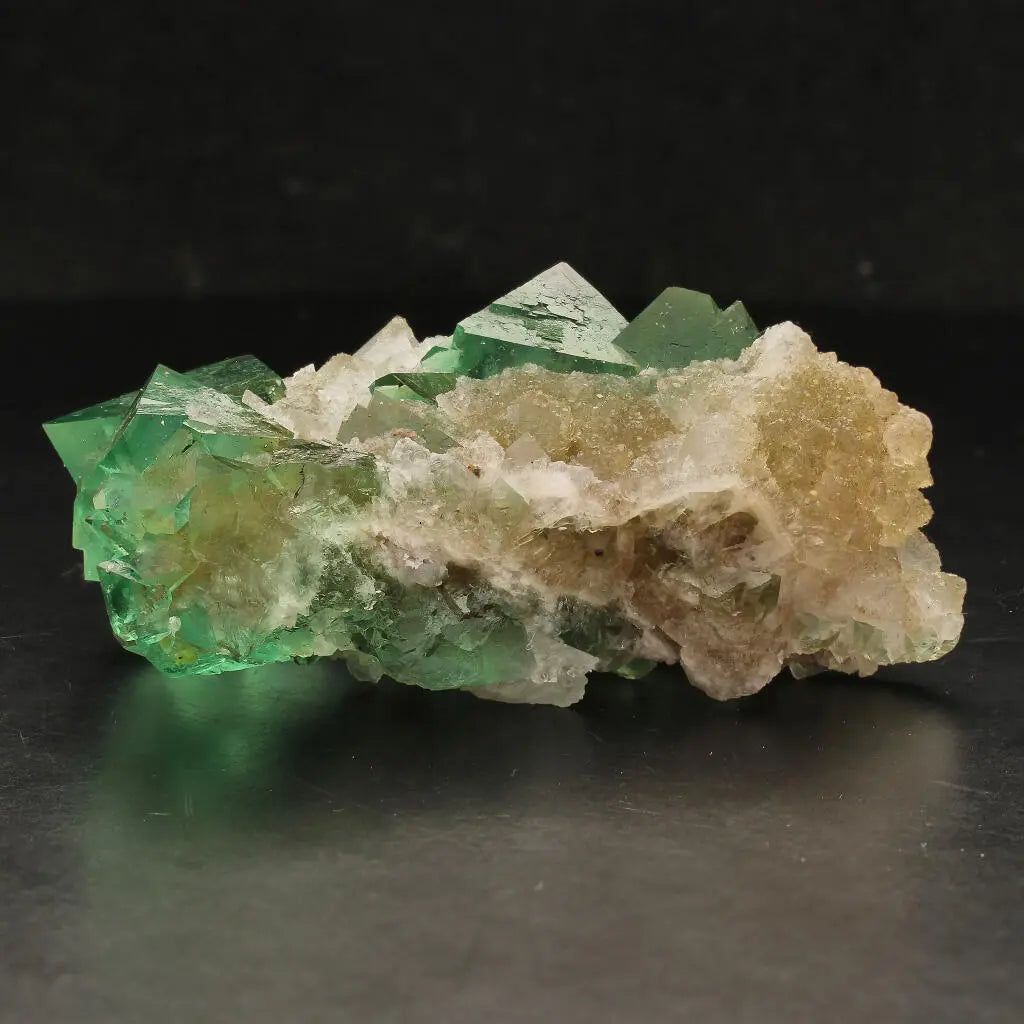 Get your Riemvasmaak Green Octahedral Fluorite Cluster online now or in store at Forever Gems in Franschhoek, South Africa