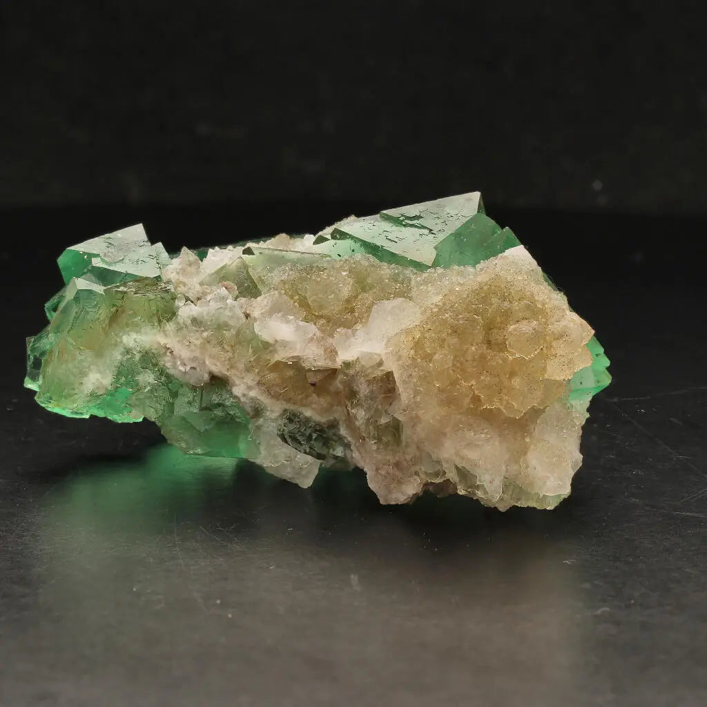 Get your Riemvasmaak Green Octahedral Fluorite Cluster online now or in store at Forever Gems in Franschhoek, South Africa