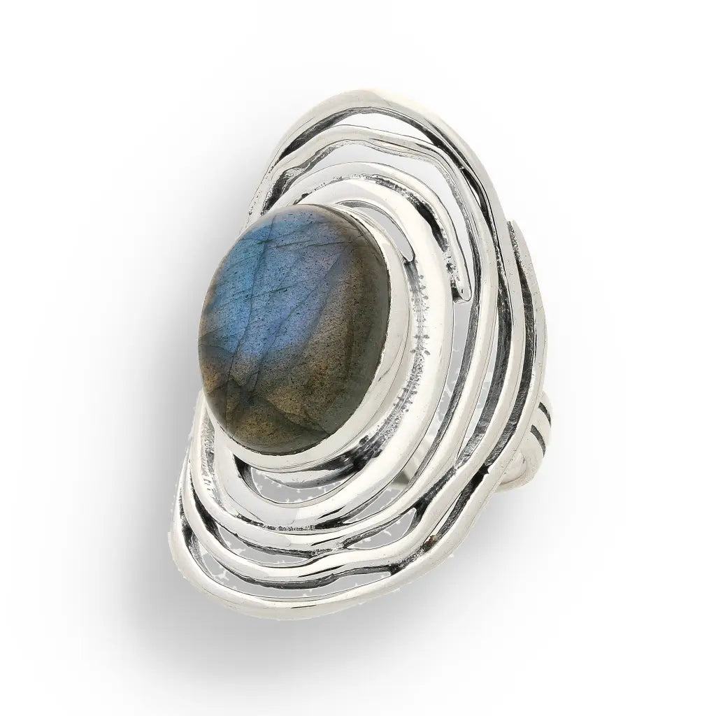Buy your Labradorite Moonlit Mystique Ring – Unveil the Magic Within online now or in store at Forever Gems in Franschhoek, South Africa