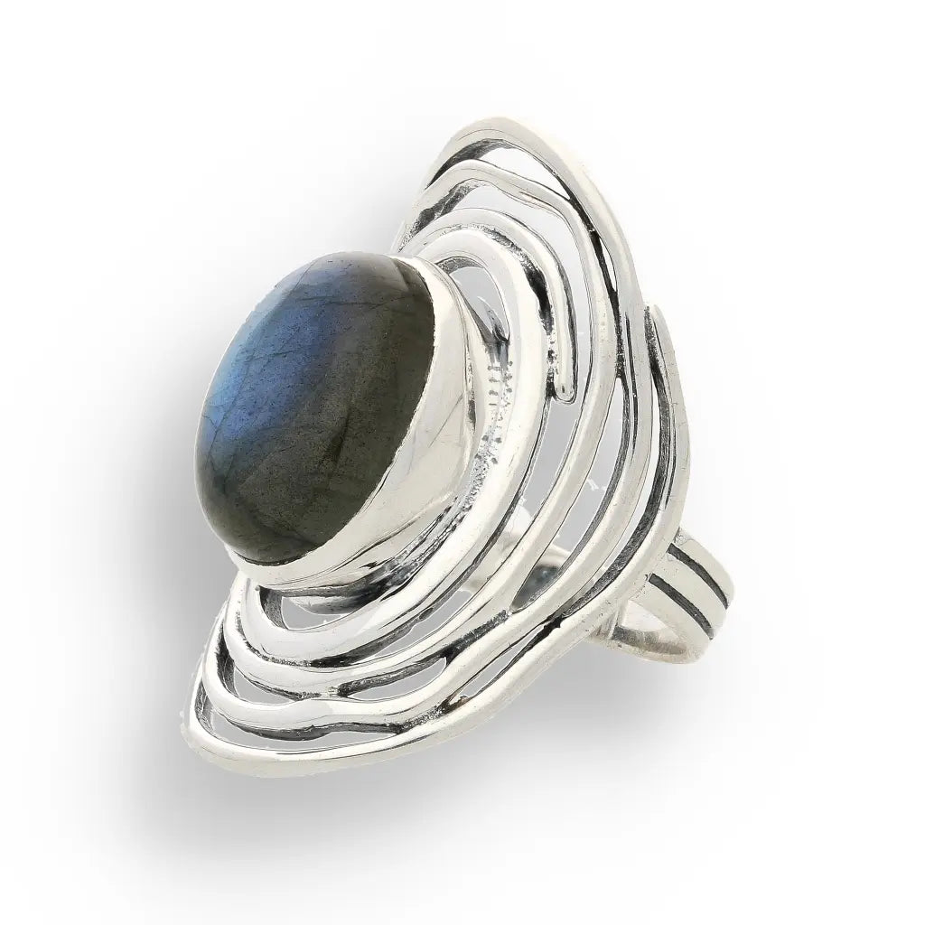 Buy your Labradorite Moonlit Mystique Ring – Unveil the Magic Within online now or in store at Forever Gems in Franschhoek, South Africa