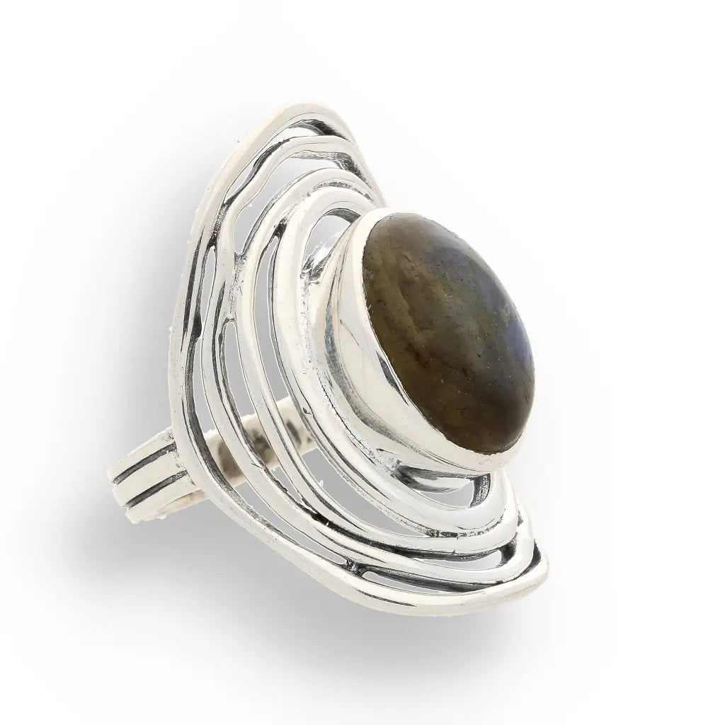 Buy your Labradorite Moonlit Mystique Ring – Unveil the Magic Within online now or in store at Forever Gems in Franschhoek, South Africa