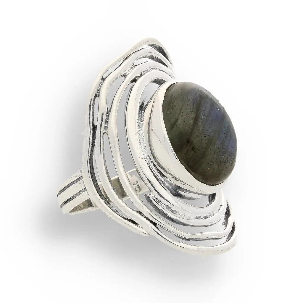 Buy your Labradorite Moonlit Mystique Ring – Unveil the Magic Within online now or in store at Forever Gems in Franschhoek, South Africa