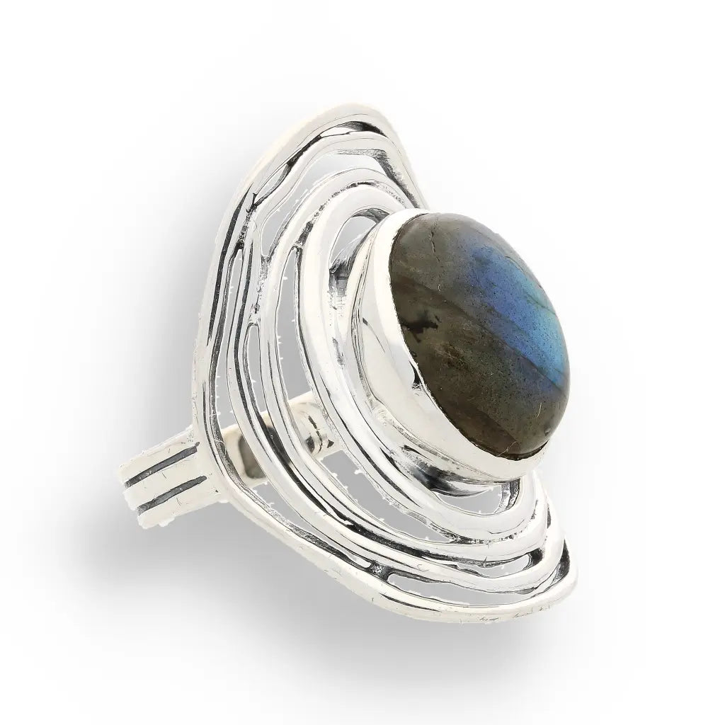 Buy your Labradorite Moonlit Mystique Ring – Unveil the Magic Within online now or in store at Forever Gems in Franschhoek, South Africa
