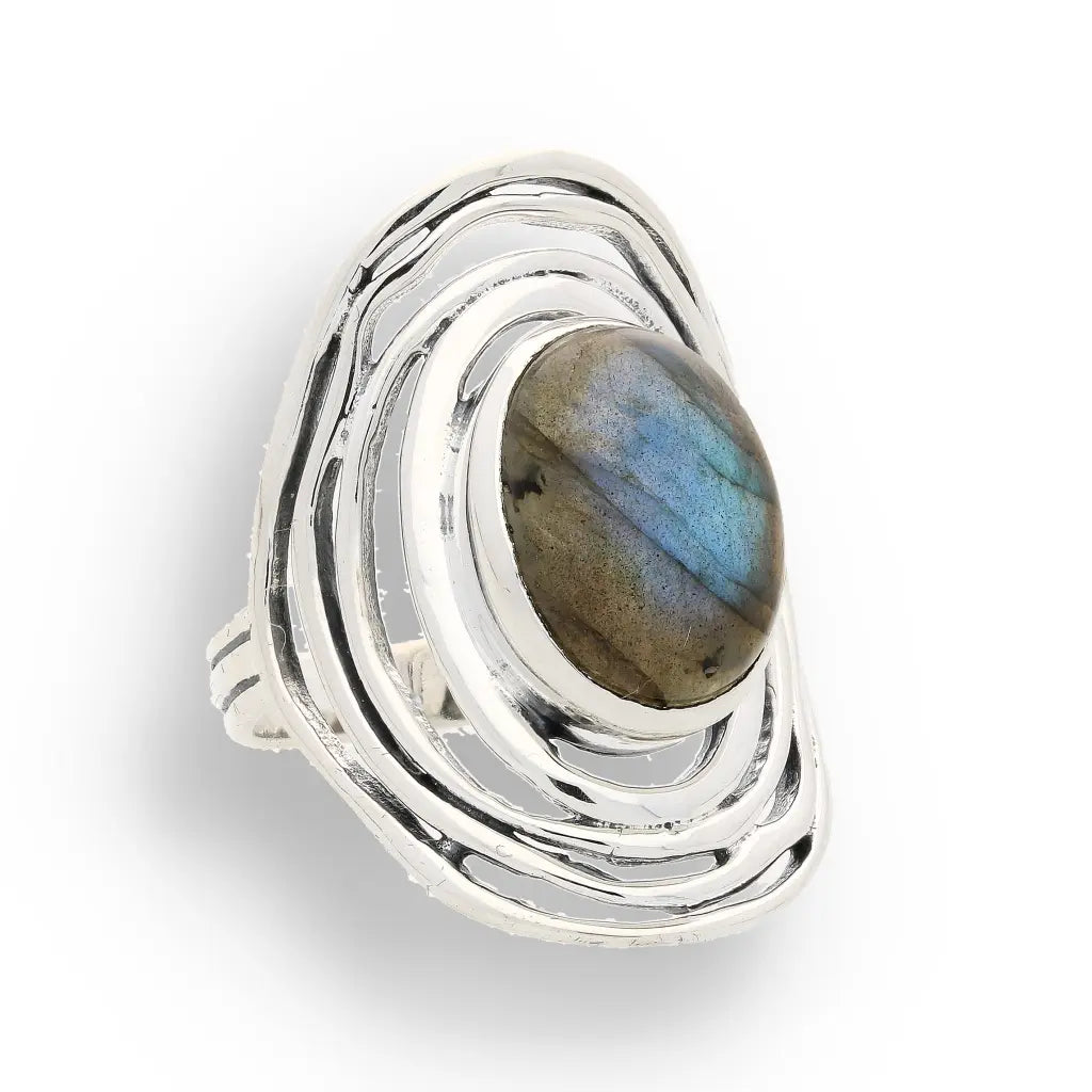 Buy your Labradorite Moonlit Mystique Ring – Unveil the Magic Within online now or in store at Forever Gems in Franschhoek, South Africa