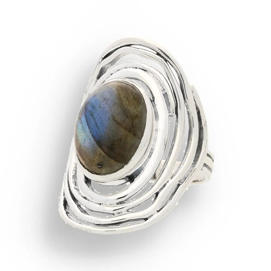 Buy your Labradorite Moonlit Mystique Ring – Unveil the Magic Within online now or in store at Forever Gems in Franschhoek, South Africa