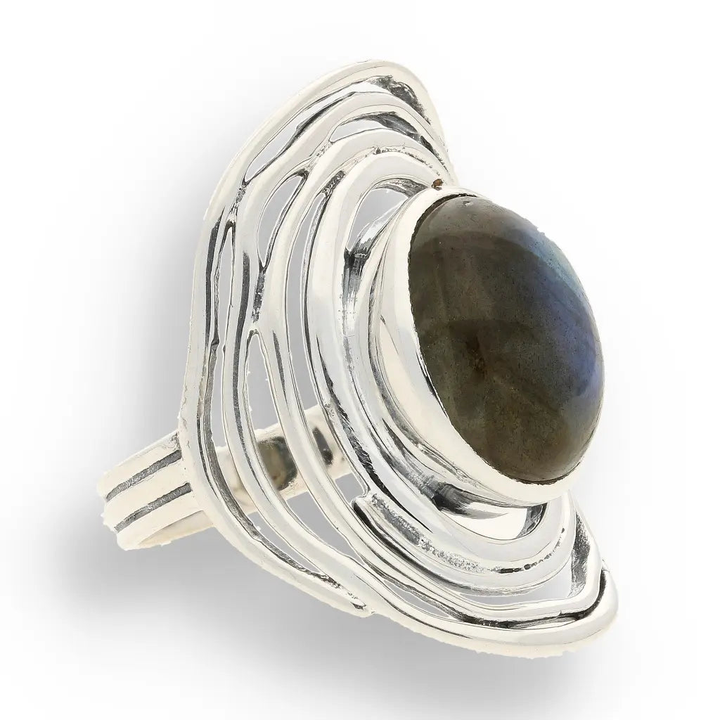 Buy your Labradorite Moonlit Mystique Ring – Unveil the Magic Within online now or in store at Forever Gems in Franschhoek, South Africa