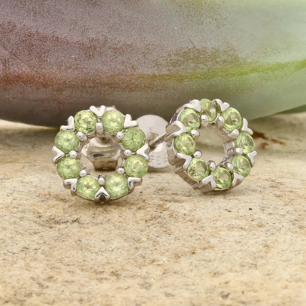 Get your Lime Whisper Sterling Silver Earrings – Embellished with Fresh Peridots online now or in store at Forever Gems in Franschhoek, South Africa