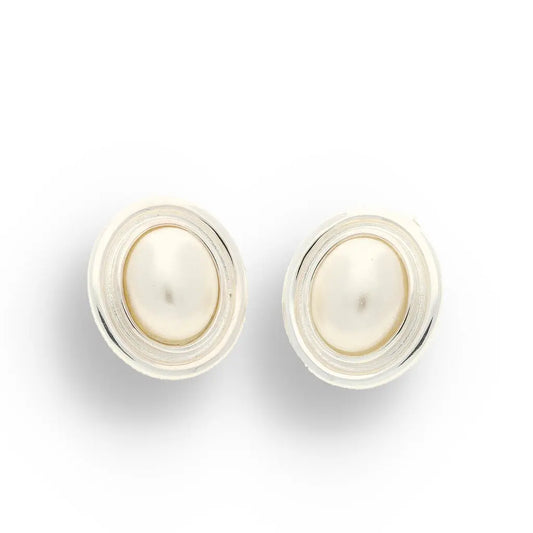 Get your Limited Edition Mabe Pearl Stud Earrings - Radiant Charm online now or in store at Forever Gems in Franschhoek, South Africa