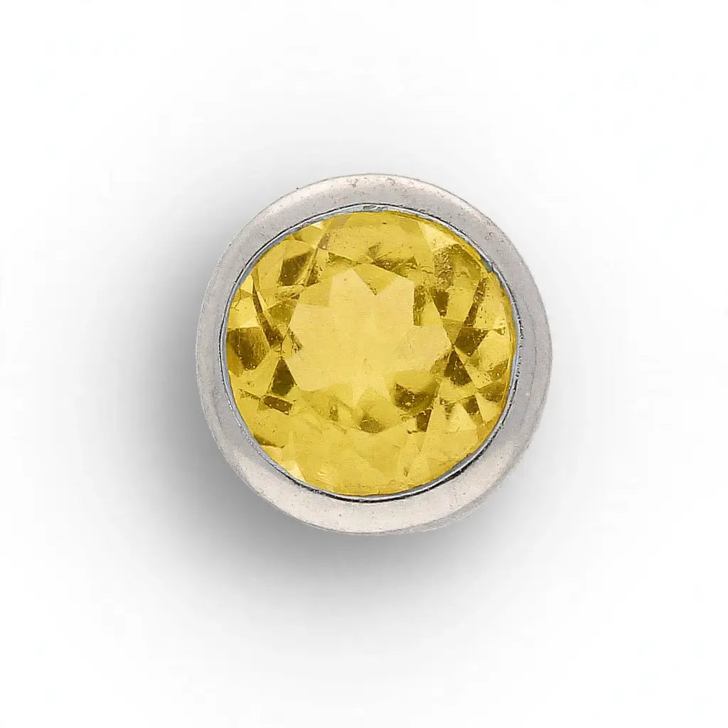 Get your Sterling Silver Citrine Slider Necklace online now or in store at Forever Gems in Franschhoek, South Africa