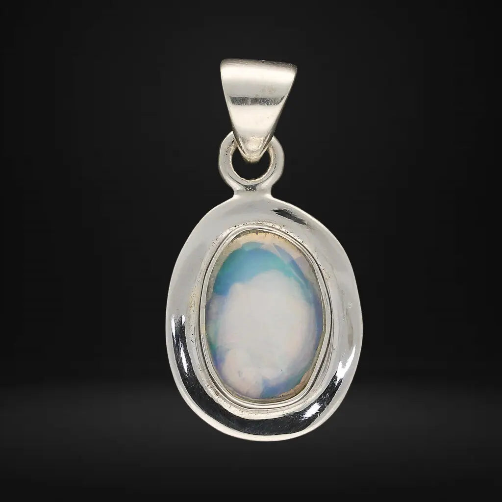 Buy your Radiant Ethiopian Opal Sterling Silver Pendant online now or in store at Forever Gems in Franschhoek, South Africa
