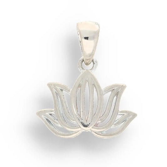 Get your Pure Lotus Blossom Silver Necklace online now or in store at Forever Gems in Franschhoek, South Africa