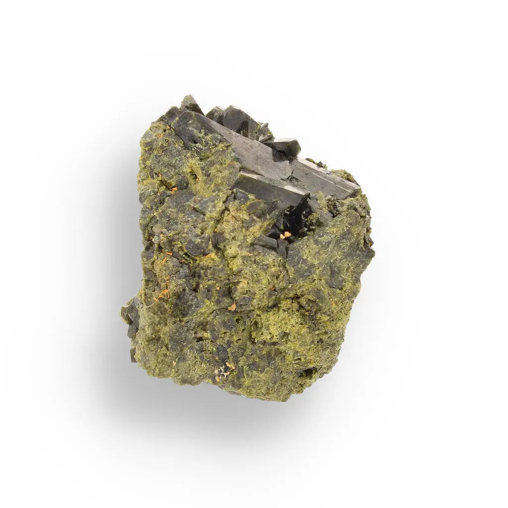 Get your Epidote Crystal Cluster: Natural Healing from Peru's Depths online now or in store at Forever Gems in Franschhoek, South Africa