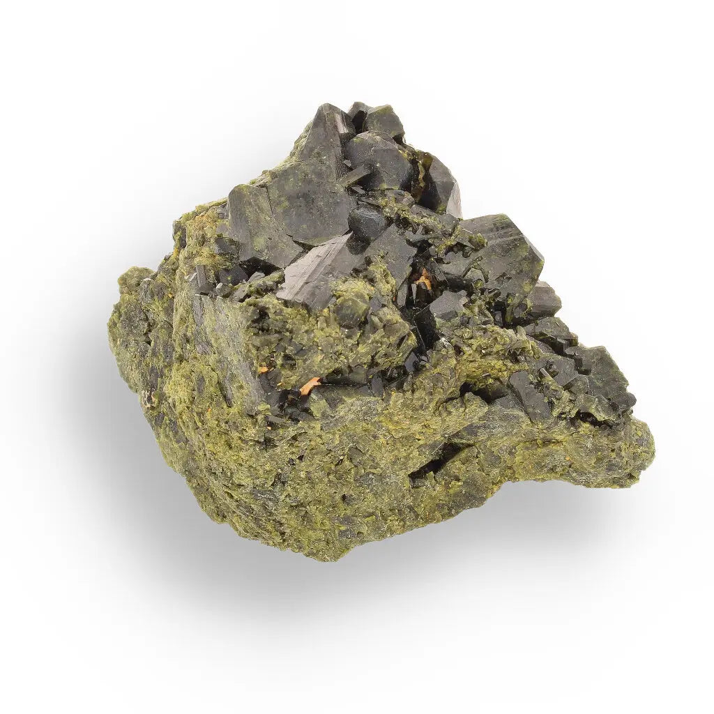 Get your Epidote Crystal Cluster: Natural Healing from Peru's Depths online now or in store at Forever Gems in Franschhoek, South Africa