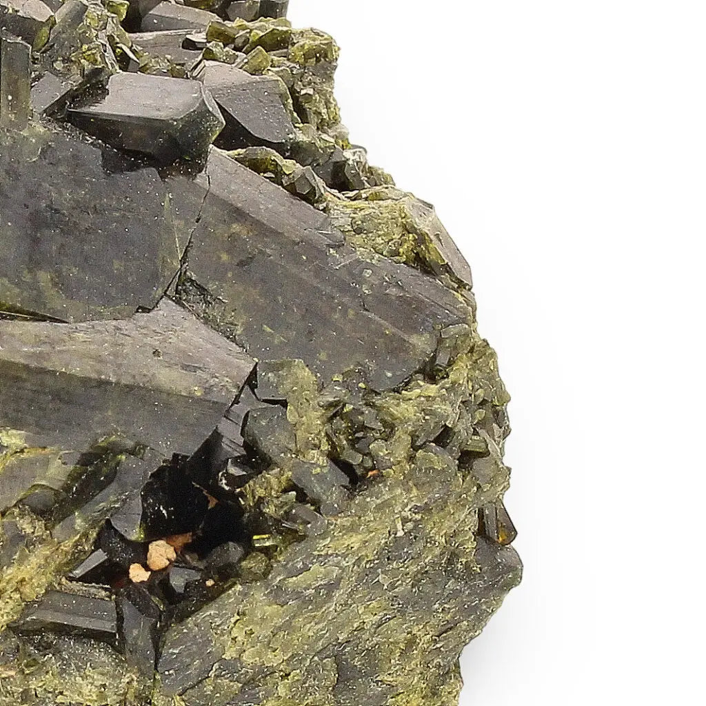 Get your Epidote Crystal Cluster: Natural Healing from Peru's Depths online now or in store at Forever Gems in Franschhoek, South Africa