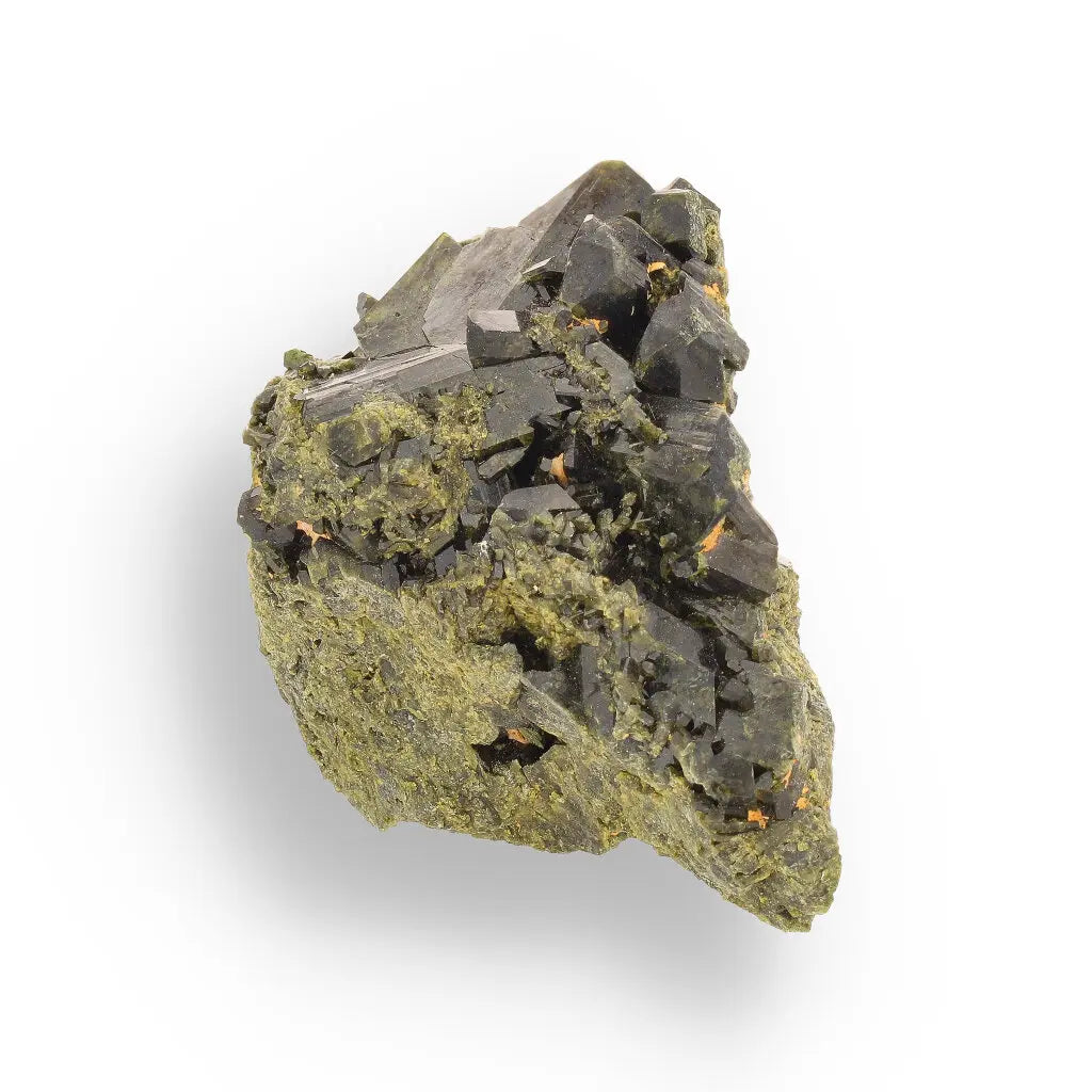 Get your Epidote Crystal Cluster: Natural Healing from Peru's Depths online now or in store at Forever Gems in Franschhoek, South Africa