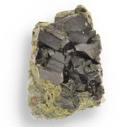 Get your Epidote Cluster on Matrix: Peru's Power Stone online now or in store at Forever Gems in Franschhoek, South Africa