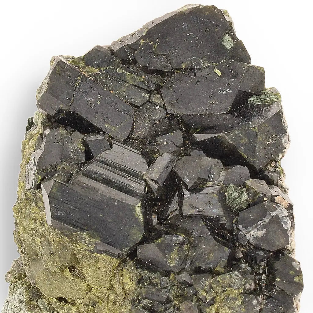 Get your Epidote Cluster on Matrix: Peru's Power Stone online now or in store at Forever Gems in Franschhoek, South Africa
