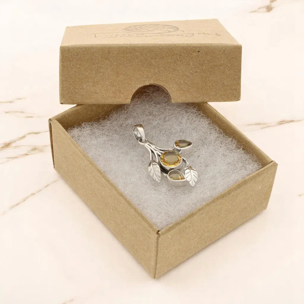 Get your Leafy Charms – Sterling Silver with Citrine Sparkle online now or in store at Forever Gems in Franschhoek, South Africa